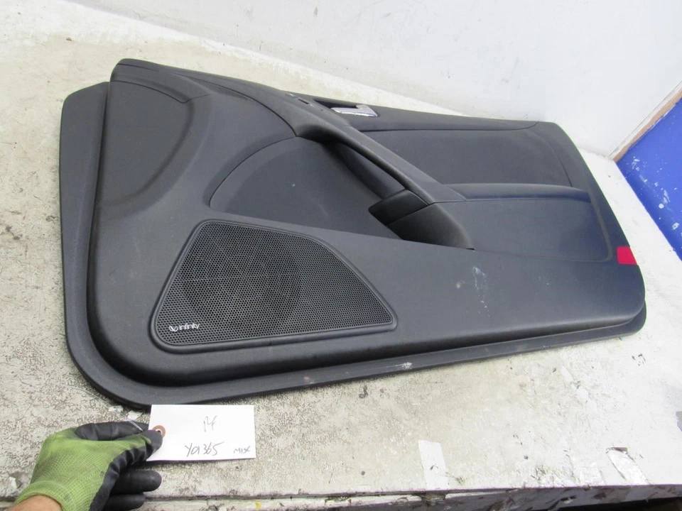 2012 Hyundai Genesis coupe right passenger door interior trim panel cover card Foto 3 de 4