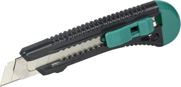 wolfcraft Standard-Abbrechklingen-Messer 18 Mm I 4146000 I Kunststoffmesser-image