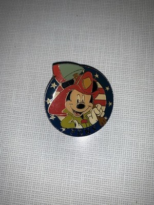 Disney - Mickey Mouse - FDNY Fire Department New York City Fighter Fireman Pin