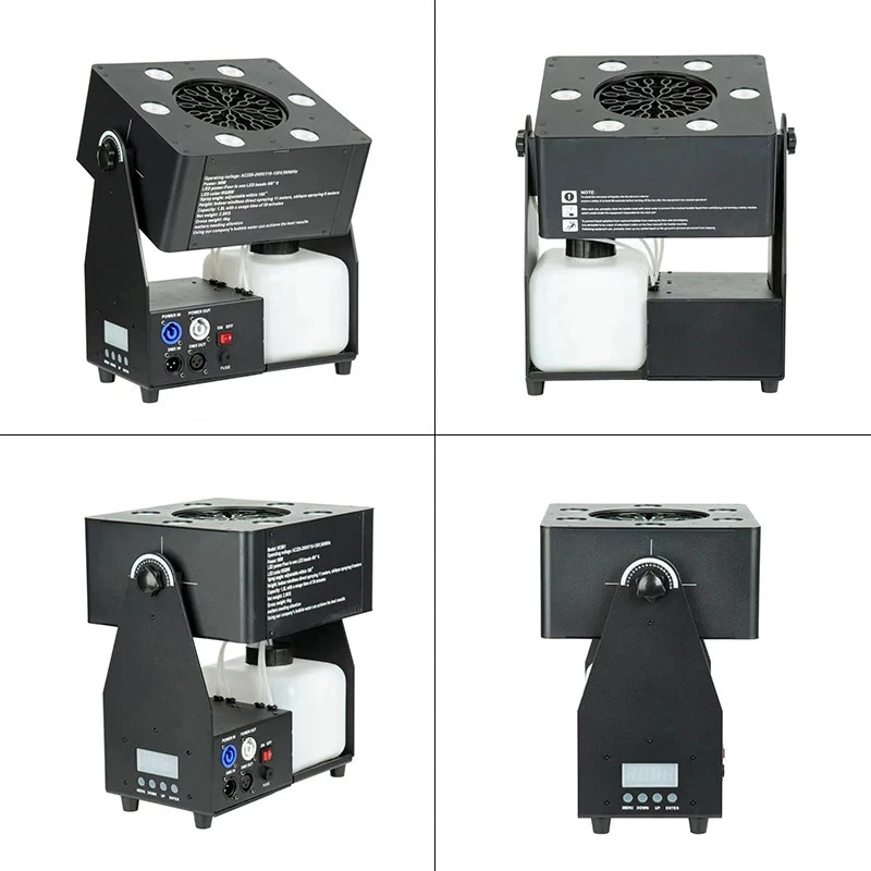 New Remote Control Bubble Machine RGBW Wedding Event Bubble Machine for Party DJ - Image 4 of 4