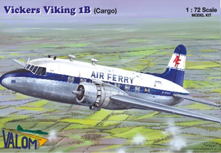 Valom 72173 1:72nd scale Vickers Viking 1B Air Ferry Cargo Lufthansa