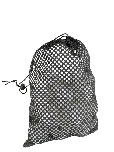36 Pickleballs d'intérieur en plastique 26 trous sac à cordon maille noire - Photo 4/4