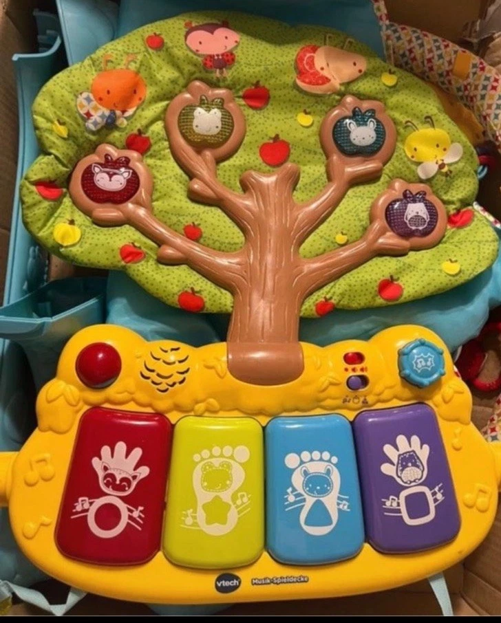 Vtech Baby Musik-Spieldecke – Babydecke Mit Spielbogen – Mit 4 Abnehmbaren Spiel - Bild 2 von 2