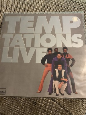 The temptations -live -[Vinyl LP]-LP-1975-Motown-- VG+-Top!
