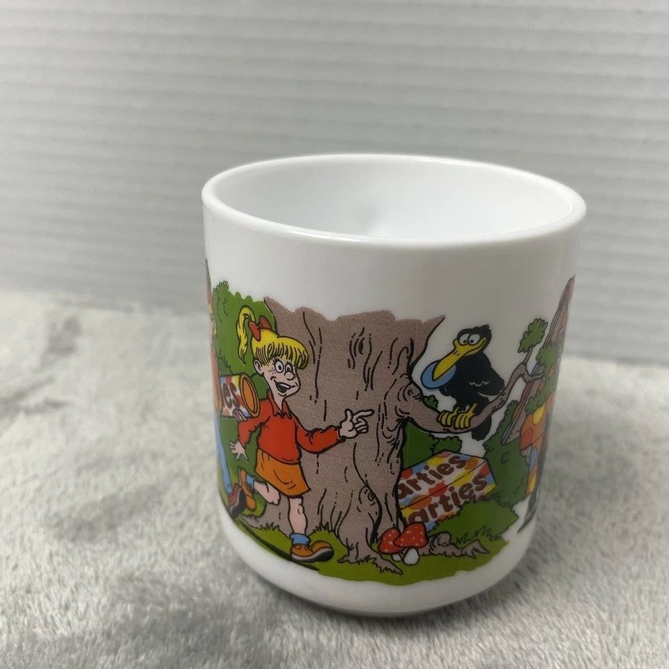 Raro Arcopal Francia Smarties Leche Vidrio Taza de Café Taza Hansel Gretel De Colección Foto 3 de 4