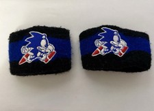 Sonic the Hedgehog Wristband Black Blue Wrist...