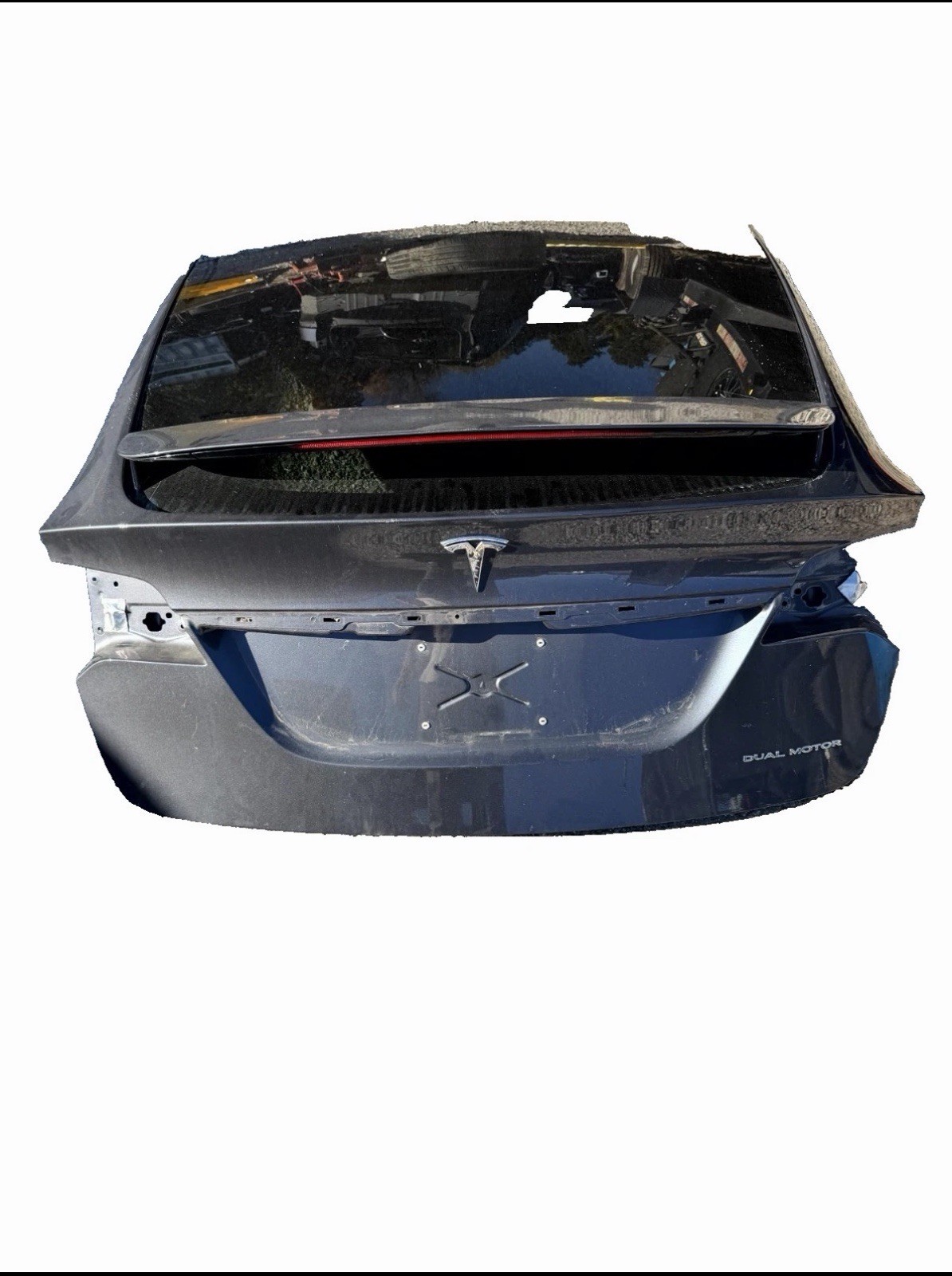 ♦️2016-2020 TESLA MODEL X REAR TRUNK LID TAILGATE ASSEMBLY OEM, 1009710-00-H