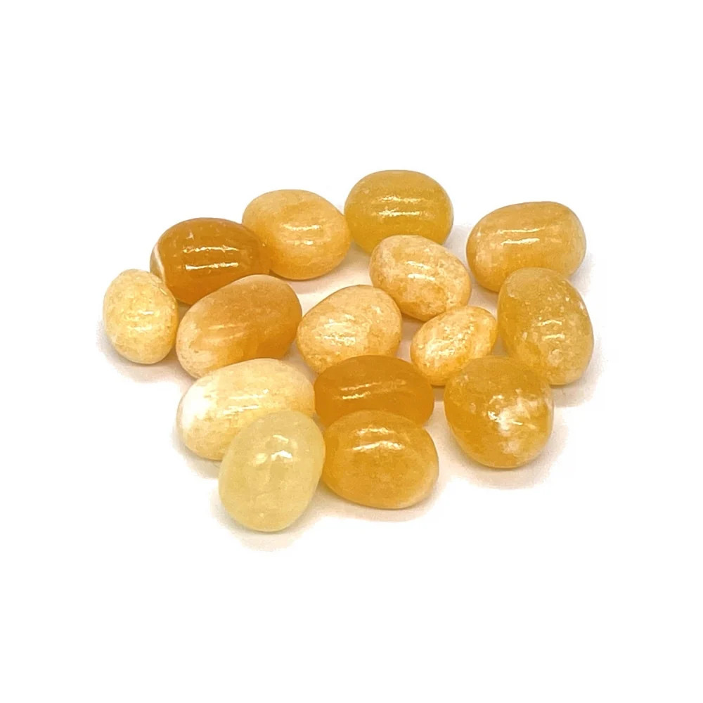 Orange Calcite Healing Tumblestone 1–2cm – Energising & Revitalising