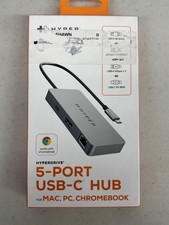 Hyperdrive 5 Port USB C Hub, HDMI, Ethernet, USB A