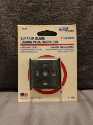 1.5'' Four-Edge Scraper Blade - Hyde Tools Model 11120