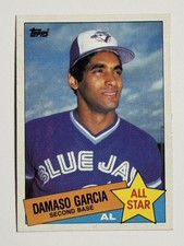 1985 Topps Damaso Garcia All Star #702 Blue Jays Vintage Clean 🔥 