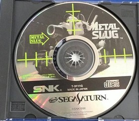 SNK Metal Slug Saturn Game Used