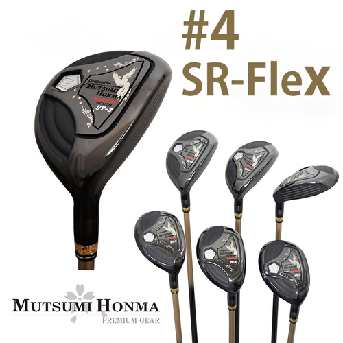 MUTSUMI HONMA MH282 #4 Hybrid Utility RH SR Flex Graphite w/HC Golf Japan NEW - Picture 1 of 10