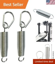 Stainless Steel Bass Drum Foot Pedal Springs - 4 Pack Tension Assembly