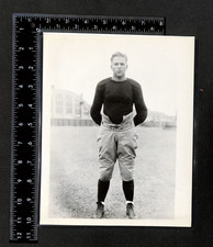 Original Nordy Hoffman Vintage Headshot Photograph Notre Dame All-American 1931
