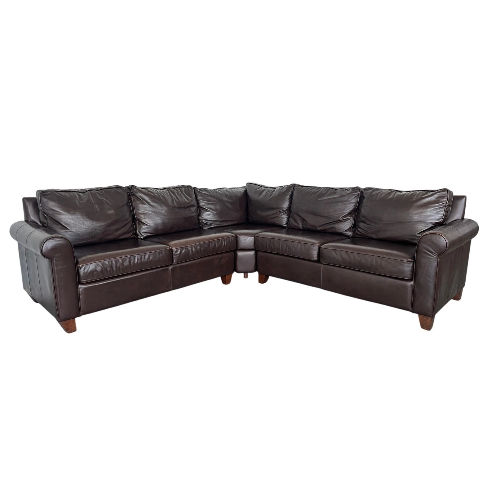 PB Comfort Roll Arm Slipcovered Chaise Sectional - Thumbnail 5