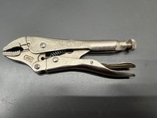 VINTAGE IRWIN ORIGINAL VISE GRIP 5WR CURVED JAW LOCKING PLIERS - VGC - USA