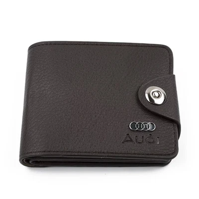 Portefeuille cuir noir BMW, Audi, Mercedes Benz - Photo 1/4