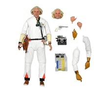 NECA 53620 BACK TO THE FUTURE - Ultimate Doc Brown 1985 - Figurine articulée,Bla