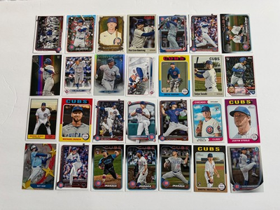 #ad Cubs 120 card lot Rookies and Stars Maddux PCA Horton Imanaga Suzuki $30.00