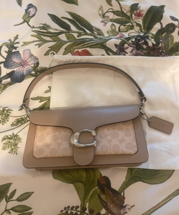 バッグ coach grunge shoulder bag beige silver Coach tabby shoulder bag 26 in beige with silver hardware | eBay UK