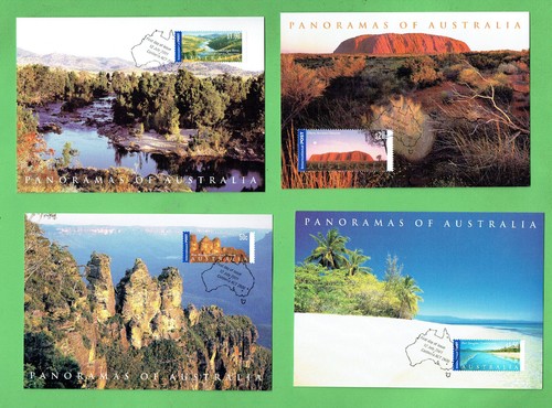 #D397. LOT OF 4 AUSTRALIAN AIR MAIL CARDS & 5 STAMPED ENVELOPES - 2000/1 & 2006 - Picture 3 of 5