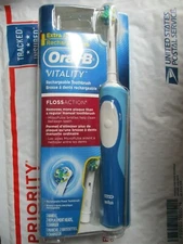 ORAL- B VITALITY FLOSS ACTION RECHARGEABLE TOOTHBRUSH