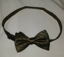 Forest Green Textured Bow Tie Pre-tied Adjustable Wedding Groomsmen