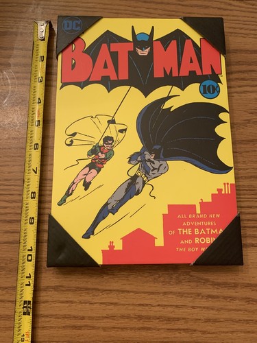 Batman And Robin DC Comics. No.1. Wall Hanging Wooden print 10.25” X 7” Wall Art - Picture 3 of 5