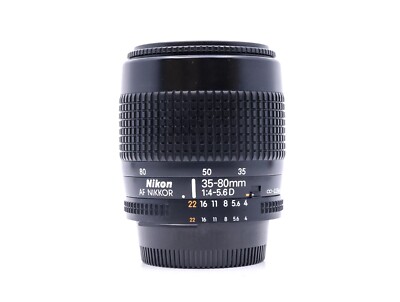 Nikon AF Zoom-Nikkor 35-80mm f/4,0-5,6D Objectif - Noir