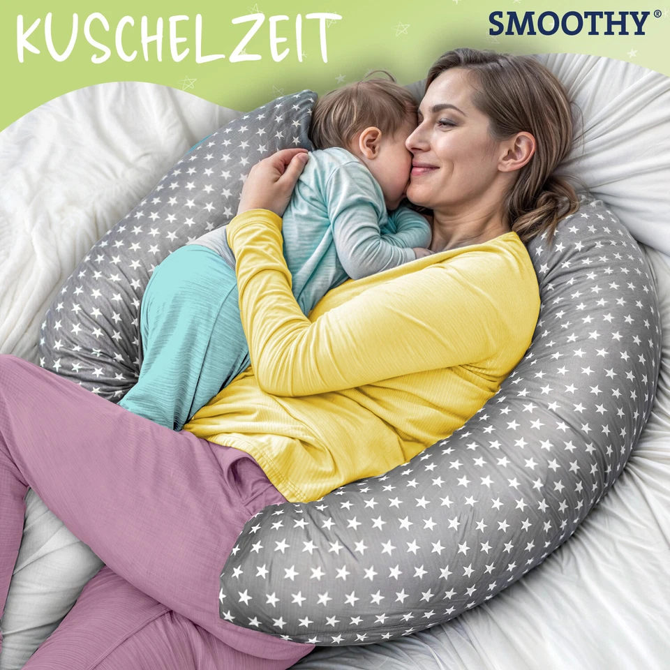 Smoothy side sleeper pillow pregnancy pillow nursing pillow storage pillow - Image 2 of 4