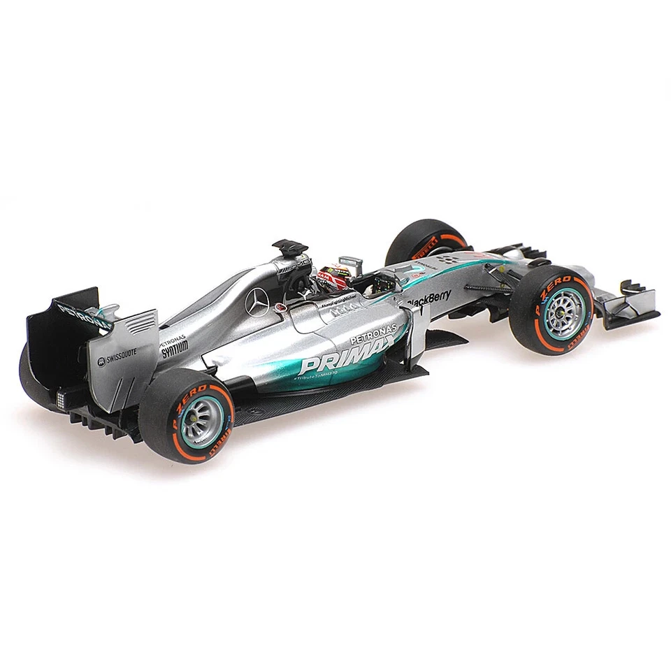 Mercedes W05 1° Gp. Malesia Nº 44 Lewis Hamilton 2014, MINICHAMPS 1:43 Ed. - Immagine 2 di 4