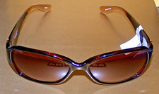 LIZ CLAIBORNE NEW YORK Sunglasses 82016 - BRUSSELS TORTOISE/BR. LENS - 100 UV