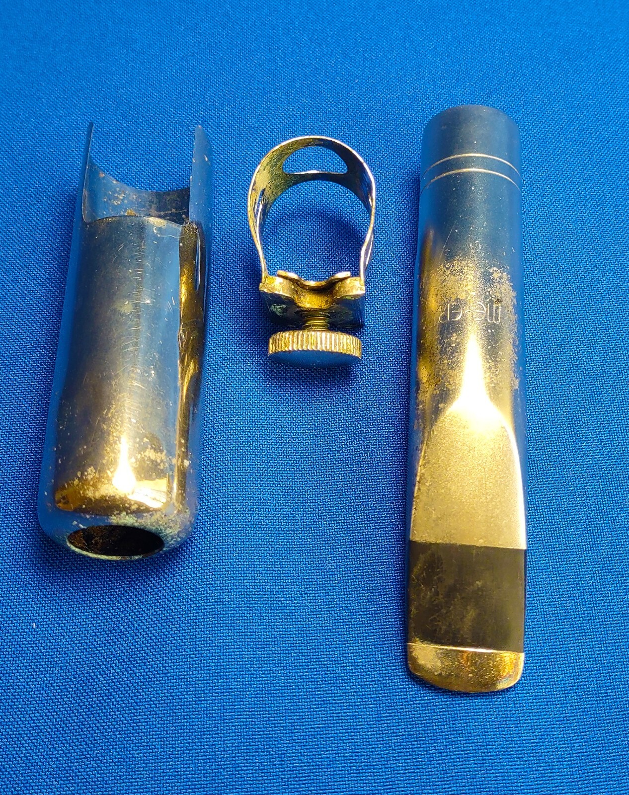 Tenor Sax Mouthpiece Bocchino Meyer Metal Jazz 7J Imboccatura Vintage