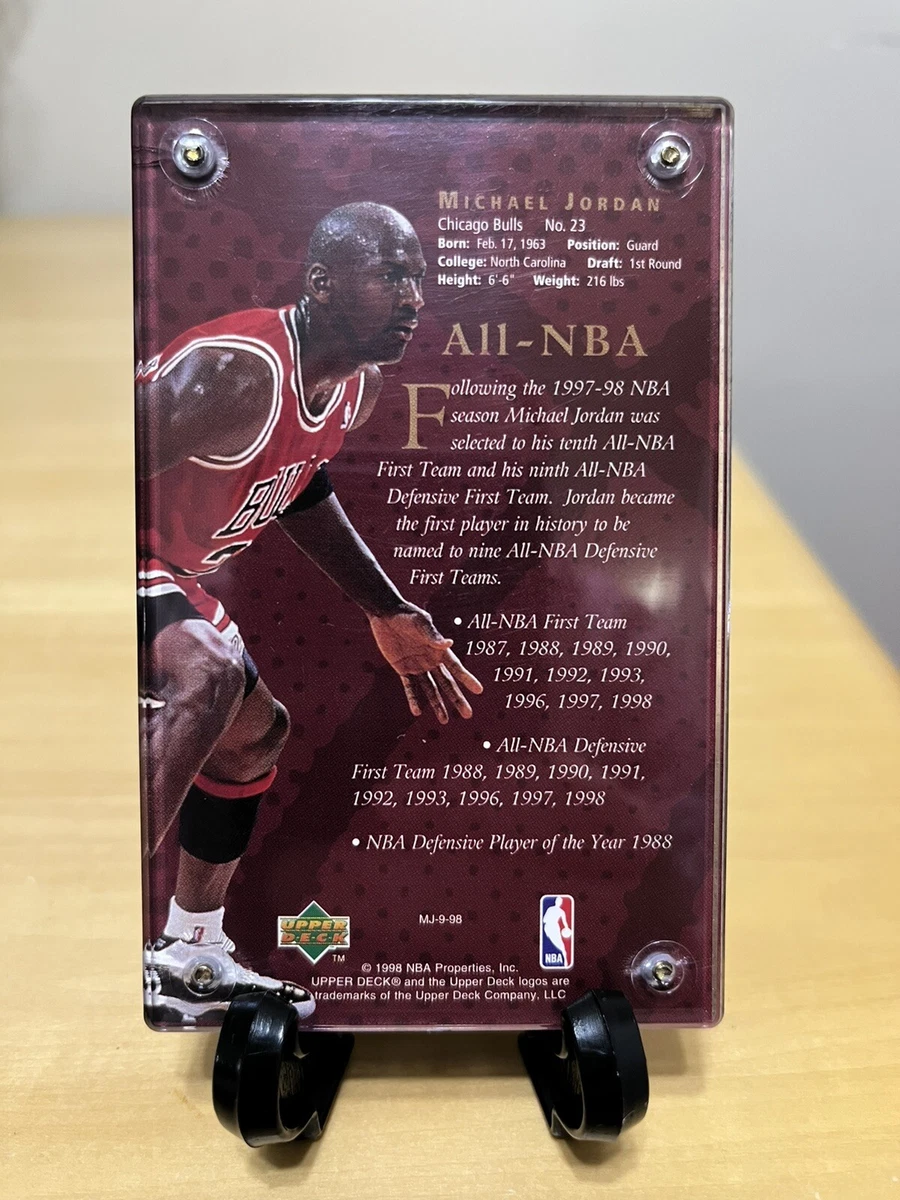 マイケルジョーダン 24k GOLD COLECTIBLE Michael Jordan 24k Gold Card Upper Deck | eBay