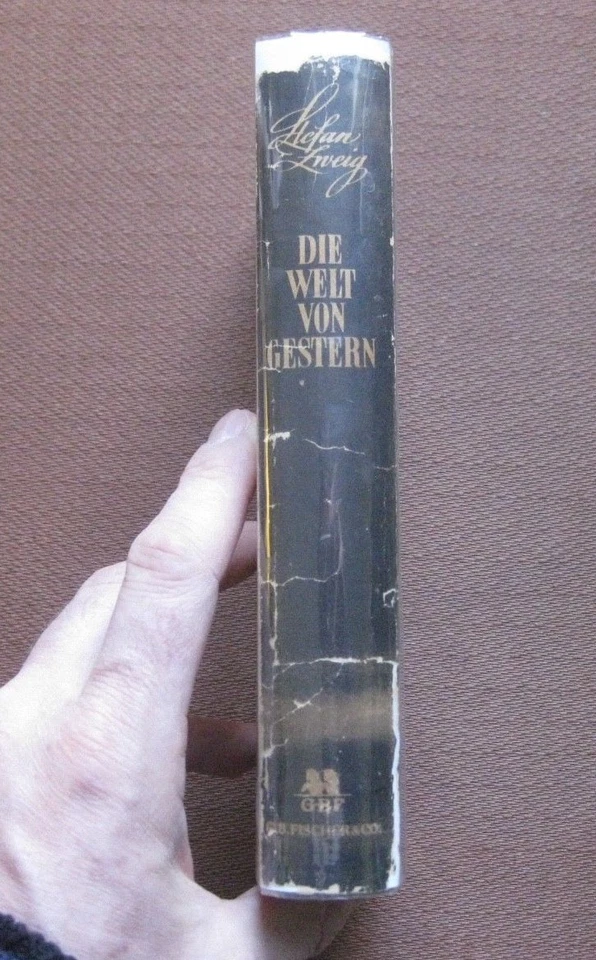 DIE WELT VON GESTER Стефана Цвейга - 1-й немецкий HCDJ 1953 - Fischer Verlag - Изображение 2 из 4