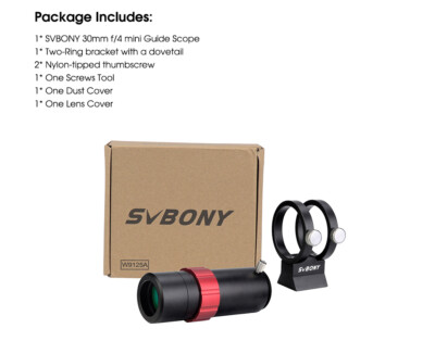 SVBONY 30/40/50/60mm Guide Scope Compact Deluxe Finderscope Versatile Telescope