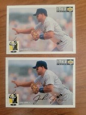 2 x 1994 Collector's Choice MLB Silver Signature Parallel & Base John Jaha #146