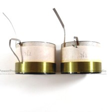 2PCS Aluminium Wire Voice coil 76.2mm 3inch woofer / loudspeaker Repair 8 ohm