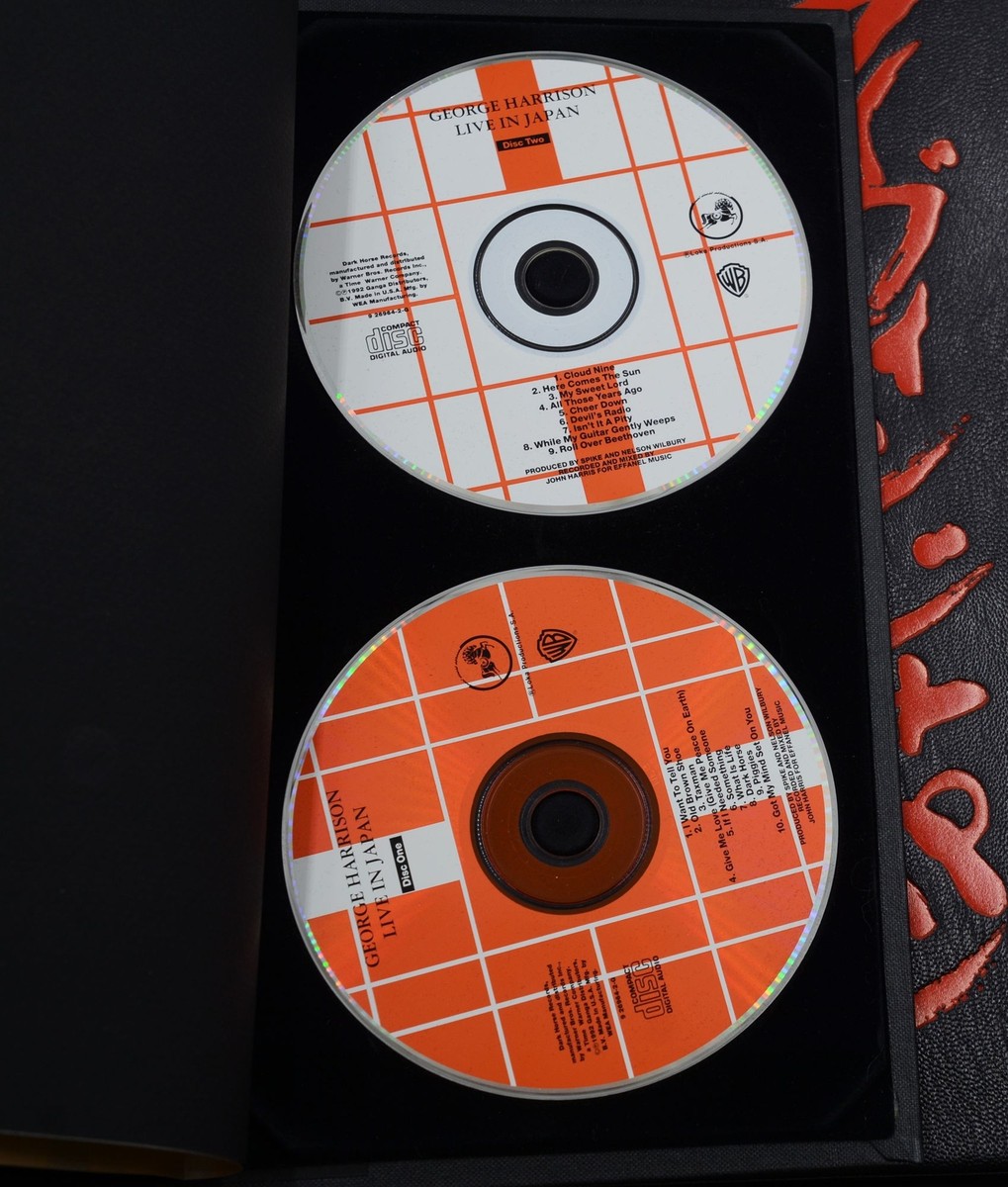 SIGNED by GEORGE HARRISON ~ and Eric Clapton Live in Japan