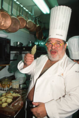 Singer Carlos Cooks At The Trophee Des Champions On December 1 199- Old Photo