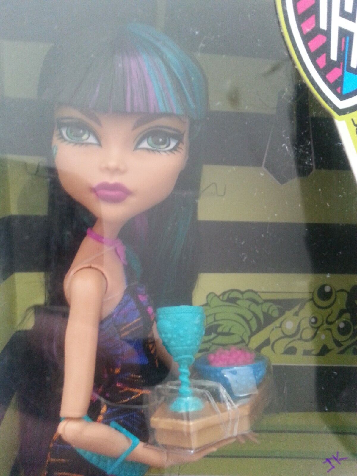 monster high creepateria cleo de nile with box RARE HTF