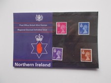 1971 Northern Ireland Machins 2.5p to 7.5p Original Presentation Pack no.29