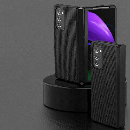 Phone Protective Case Leather Cover Shell for Samsung Galaxy Z Fold2 Phone - Picture 12 of 15