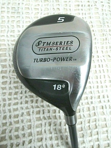 Turbo Power TM Series Titan Steel 5 Wood 42" RIGHT HAND~ Ladies Flex Steel Shaft - Picture 9 of 10