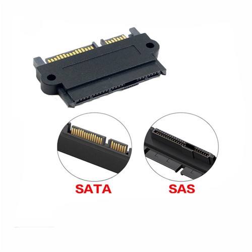 SAS to SATA 22-pin Male Converter SFF-8482 Female HDD Hard Drive Raid Adapter - Picture 5 of 7