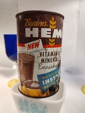 Borden's Hemo Malted Drink Vintage Can