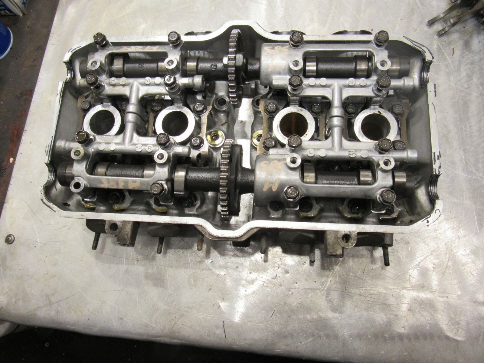1987 Honda CBR600 F CBR 600 600F CBR600F Engine Cylinder Head Valve Cam