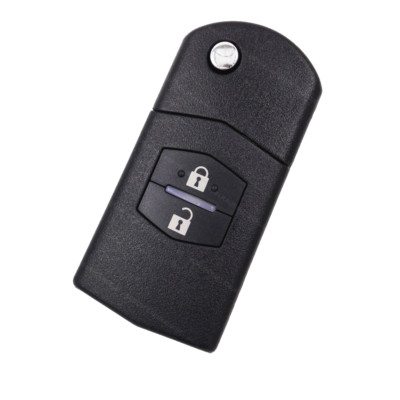 2 Tasten Klappschlüssel Fernbedienung passend für Mazda 3 5 6 CX5 CX7 CX9 RX8