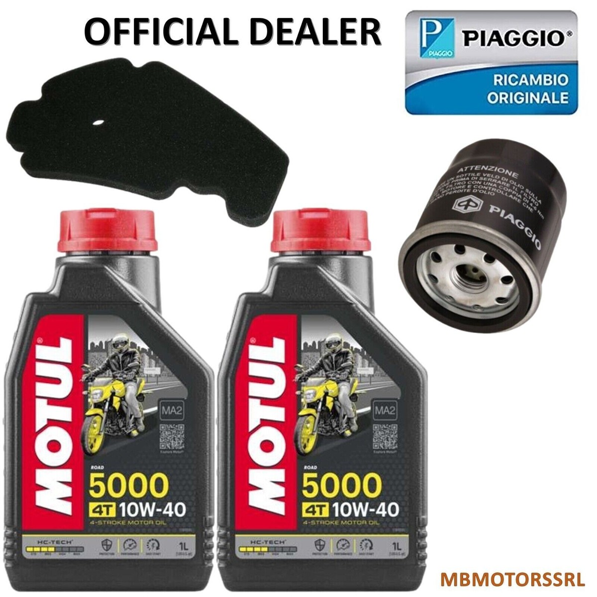Kit Tagliando Agip Per Beverly 250 2004-2005 - Olio, Filtri E Candela. Manutenzione Completa E Affidabile. - Foto 12